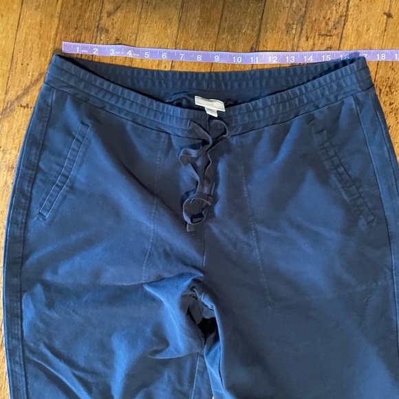 J.Jill womens jogger sweat pants dark blue size Large Tall sporty casual comfy - Picture 6 of 8